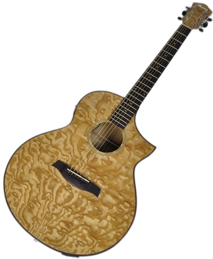 Ibanez AEW23ZW-NT AEW Series Acoustic Electric Guitar in Natural High