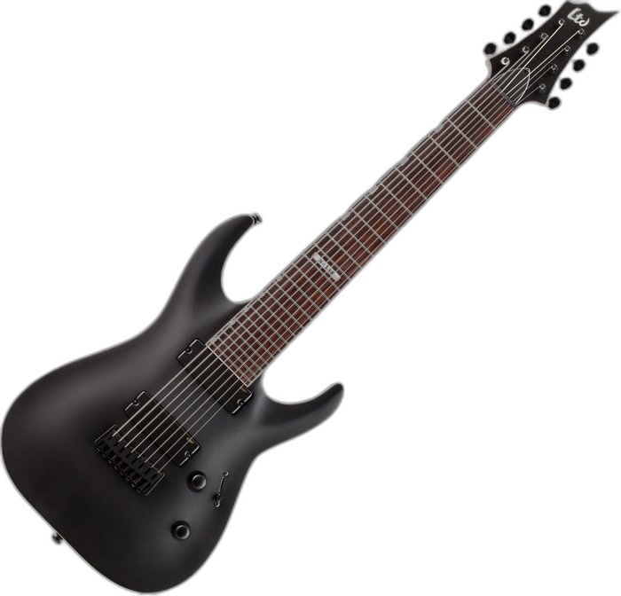 ESP LTD TE-406 Guitar in Black Satin Finish