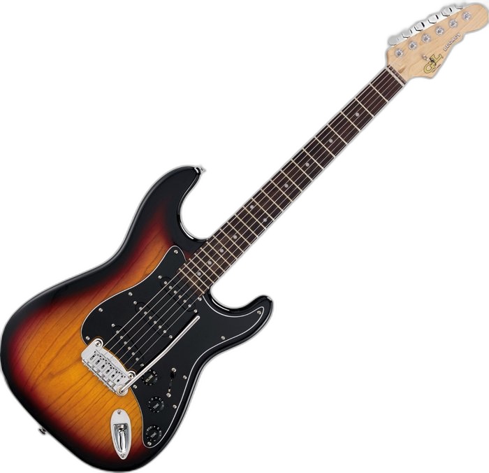 G&L Tribute Legacy HB Guitar in Gloss Black Finish