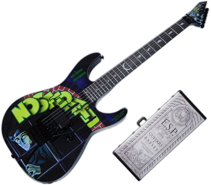 ESP LTD KH-Ouija Kirk Hammett Signature Guitar in Natural with Case