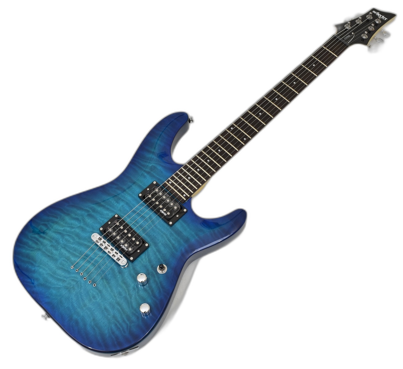Schecter C-6 Plus Ocean Blue | Studio Gears