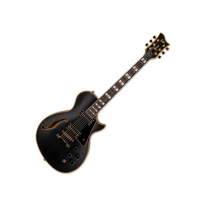 ESP LTD PS-1000 Semi Hollow Electric Guitar Vintage Black sku number XPS1000VB