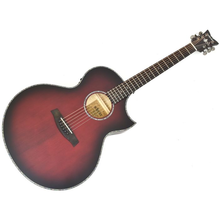 Schecter Orleans Stage Acoustic Guitar Vampyre Red Burst Satin B-Stock 1837 sku number SCHECTER3710.B 1837