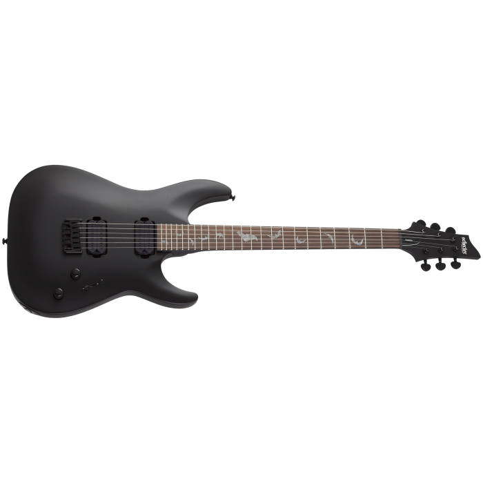 Schecter Damien-6 Satin Black | Studio Gears