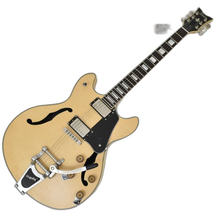 Schecter Corsair Custom Semi-Hollow Guitar Natural Pearl B-Stock 2104 sku number SCHECTER1867-B2104