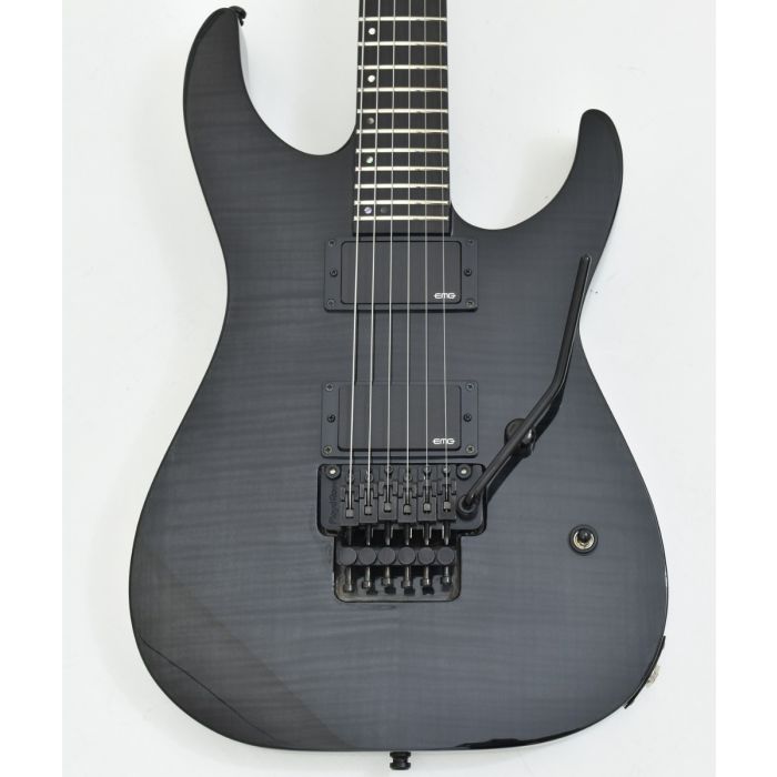 ESP E-II M-II FM See-Thru Black Electric Guitar B-Stock 23203 - EIIM2F