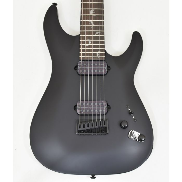Schecter Damien-7 Satin Black | Studio Gears