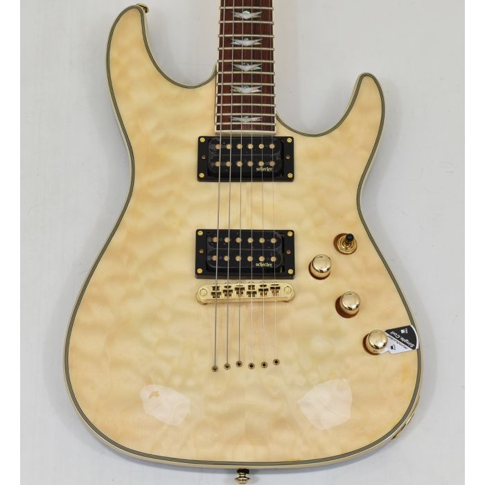 Schecter Omen Extreme-6 Natural Guitar | Studio Gears