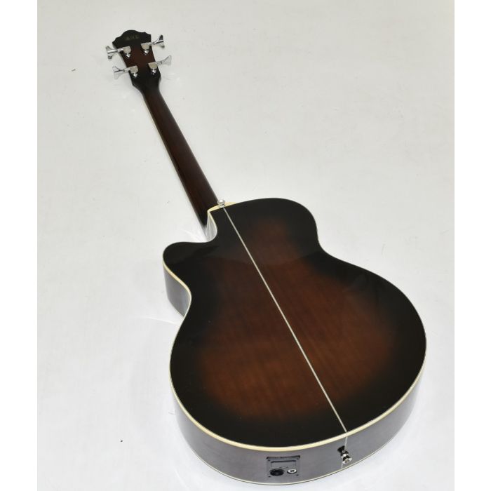 Ibanez AEB10E-DVS Artwood Series Acoustic Electric Bass in Dark Violin