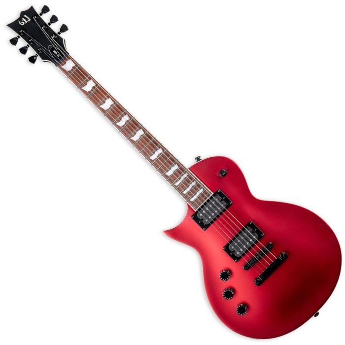 【1522】ELECTRIC　エレクトリック　KLEVELANDⅡ ESP LTD EC-256 Lefty Guitar Candy Apple Red Satin - LEC256CARSLH | Stu