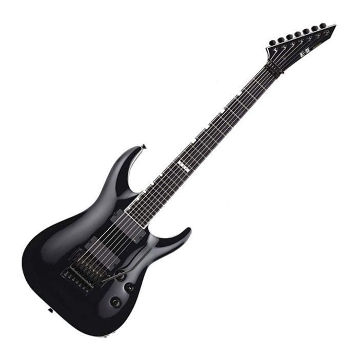 ESP E-II Horizon FR-7 BLK Floyd Rose 7-String Black Electric Guitar