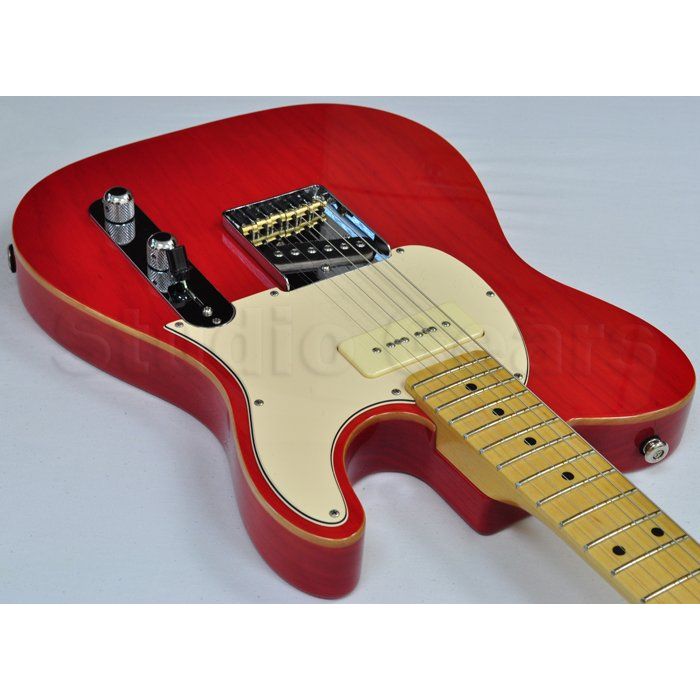 G&amp;L ASAT Classic Bluesboy 90 USA Custom Made Guitar in Clear Orange