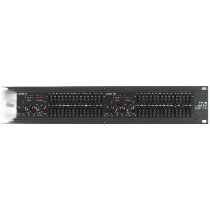 dbx 2215 Graphic Equalizer/Limiter with Type III sku number DBX2215V
