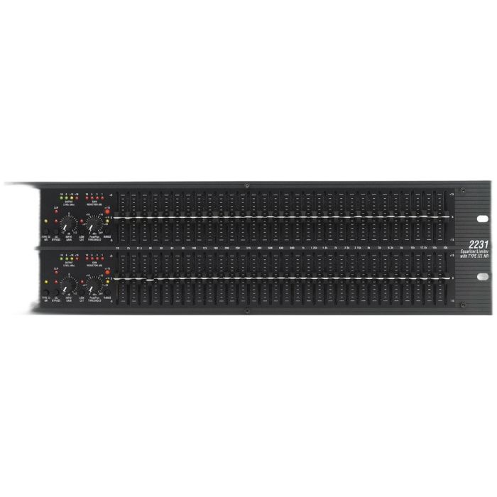 dbx 2231 Graphic Equalizer/Limiter with Type III sku number DBX2231V