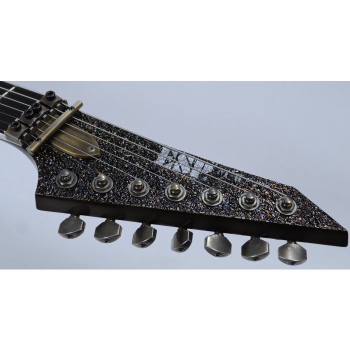 ESP M-II 7 String Exhibition Japan Custom Shop Guitar in Rusty Iron