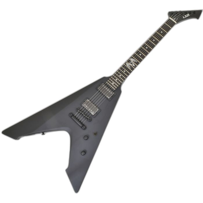 ESP LTD James Hetfield Vulture Electric Guitar in Black Satin B-Stock