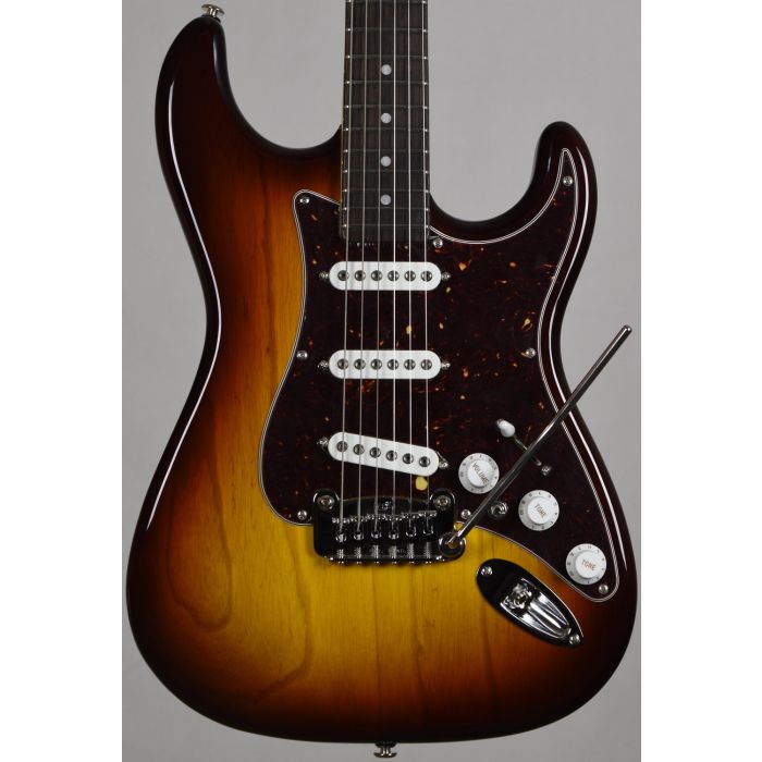 G&L USA S-500 Electric Guitar Tobacco Sunburst - Old School
