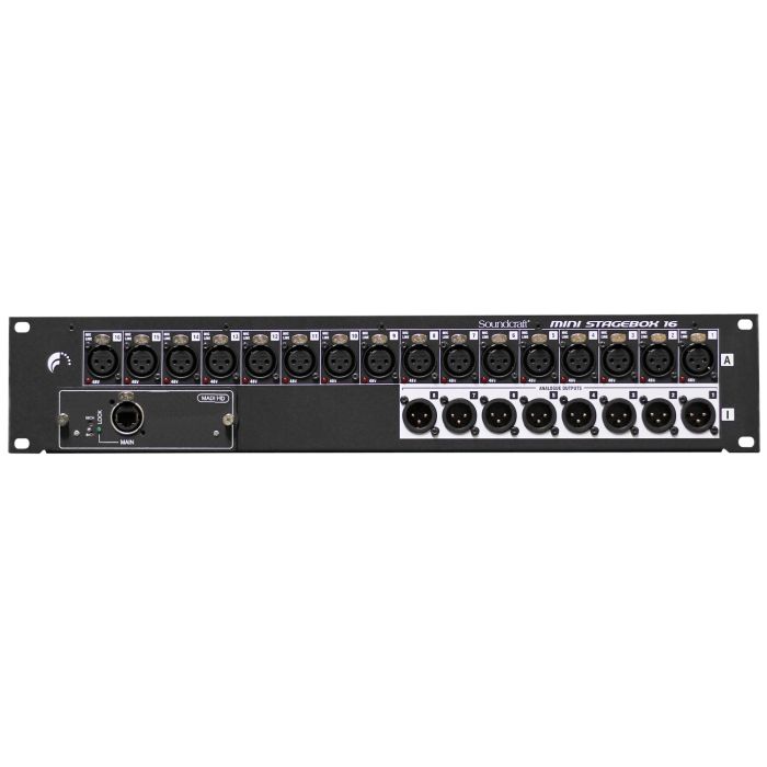 Soundcraft Mini Stagebox MSB-16R - 5049657 B-Stock sku number 5049655.B