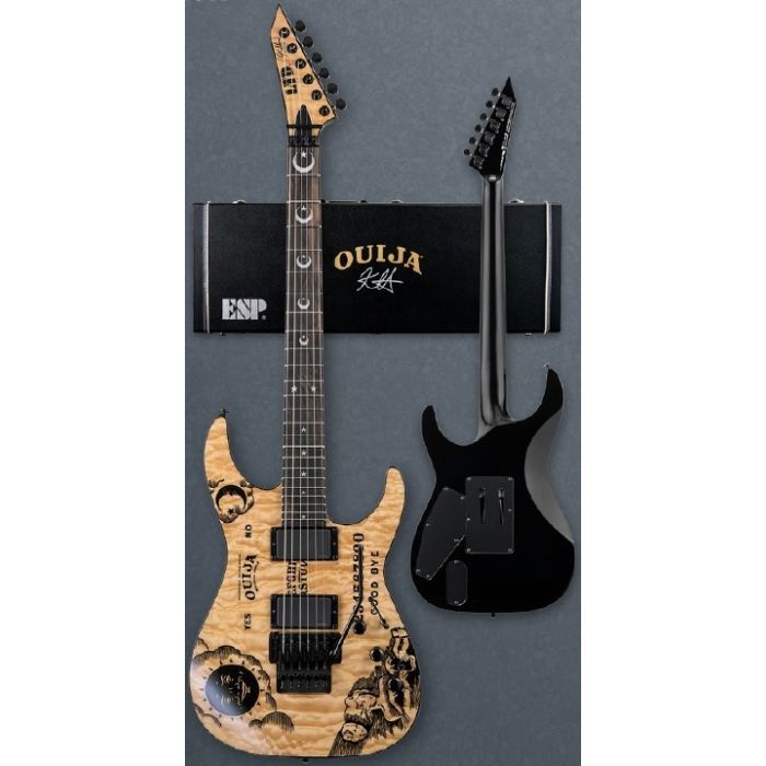 ESP LTD KH-Ouija Kirk Hammett Signature Guitar in Natural with Case
