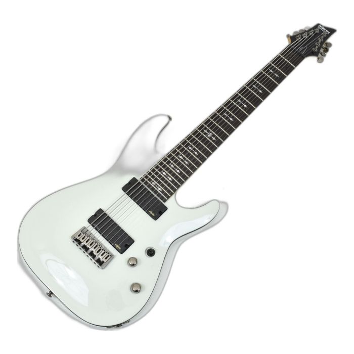 Schecter Omen-8 Electric Guitar in Vintage White Finish