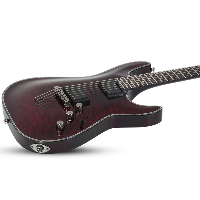 Schecter Hellraiser C-1 Black Cherry Guitar | Studio Gears
