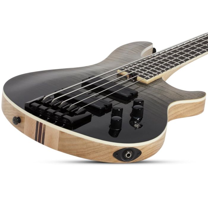 Schecter SLS ELITE-5 Electric Bass in Black Fade Burst