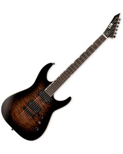 ESP LTD JM-II Electric Guitar in Black Shadow Burst sku number LJMIIQMBLKSHB