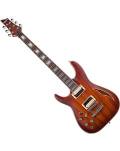 Schecter C-1 E/A Classic Left-Handed Guitar in Faded Vintage Sunburst sku number SCHECTER644
