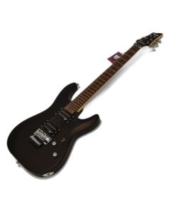 Schecter C-6 FR Deluxe Electric Guitar Satin Black B-Stock 1710 sku number SCHECTER434-B1710