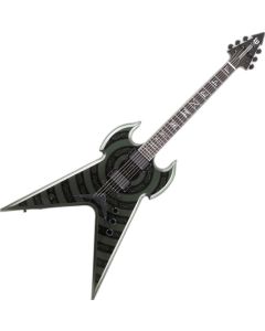 Wylde Audio Metallic Green Warhammer NT Norse Dragon Bullseye Guitar sku number SCHECTER4581