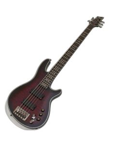 Schecter Hellraiser Extreme-5 Electric Bass Crimson Red Burst Satin B-Stock 1027 sku number SCHECTER1919-B1027