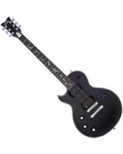 Schecter Solo-II Damien Platinum Left-Handed Guitar in Satin Black sku number SCHECTER1195