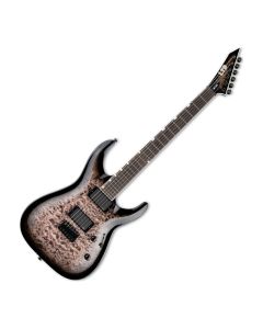 ESP LTD MH-400HT QM Electric Guitar in See Thru Black Sunburst sku number LMH400HTQMSTBLKSB