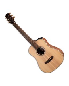 Takamine GP3HSE Left-Handed Acoustic-Electric Guitar in Satin Natural sku number TAKGP3HSELHNS