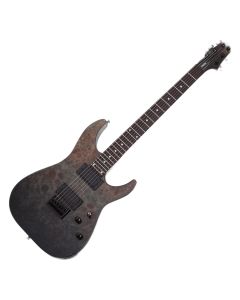 Schecter C-1 Standard guitar in Black Fade Burst Burl sku number SCHECTER3950