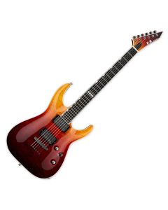 ESP E-II Horizon NT-II Tiger Eye Amber Fade Electric Guitar w/Case B-Stock sku number EIIHORNTIITEAFD-B