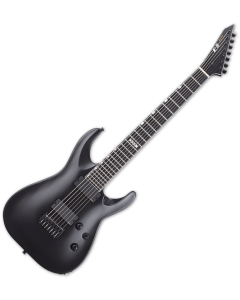 ESP E-II Horizon NT-7B Hipshot 7 String Baritone Electric Guitar Black Satin B-Stock sku number EIIHORNT7BHSBLKS-B