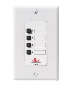 dbx ZC7 Wall Mounted Zone Controller B-Stock sku number DBXZC7V-B