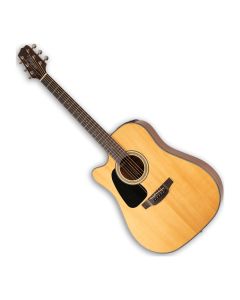 Takamine GD30CE Left-Handed Acoustic-Electric Guitar in Gloss Natural sku number TAKGD30CELHNAT