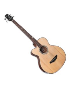 Takamine GB30CE Left-Handed Acoustic-Electric Bass in Gloss Natural sku number TAKGB30CELHNAT
