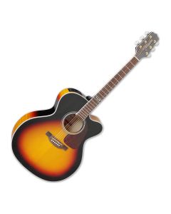 Takamine GJ72CE Acoustic-Electric Guitar in Gloss Brown Sunburst sku number TAKGJ72CEBSB