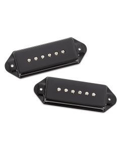 Seymour Duncan P90 Silencer Dog Ear Hot Black Pickup Set sku number 11302-62-Bc-noL