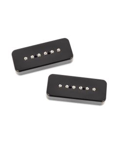 Seymour Duncan P90 Silencer Soapbar Vintage Black Pickup Set sku number 11302-66-Bc-noL
