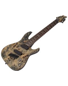 Schecter Omen Elite-8 Multiscale guitar in Charcoal B-Stock 1315 sku number SCHECTER2466-B1315