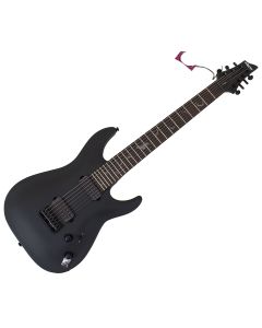 Schecter Damien-7 guitar in Satin Black B-Stock 0041 sku number SCHECTER2472-B0041