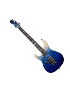 ESP E-II SN-2 Lefty Guitar in Blue Natural Fade B-Stock sku number EIISN2BMBLUNFDLH-B