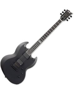 ESP E-II Viper Baritone Electric Guitar in Charcoal Metallic Satin B-Stock sku number EIIVIPERBCHMS-B