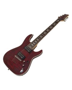 Schecter Omen Extreme-7 guitar in Black Cherry B-Stock 0408 sku number SCHECTER2008-B0408