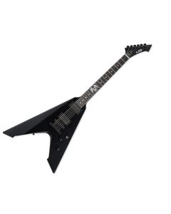 ESP LTD Vulture Electric Guitar in Black Satin sku number LVULTUREBLKS