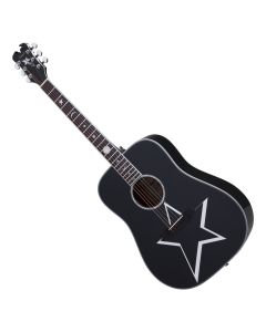 Schecter Robert Smith RS-1000 Busker Acoustic acoustic in Gloss Black sku number SCHECTER283